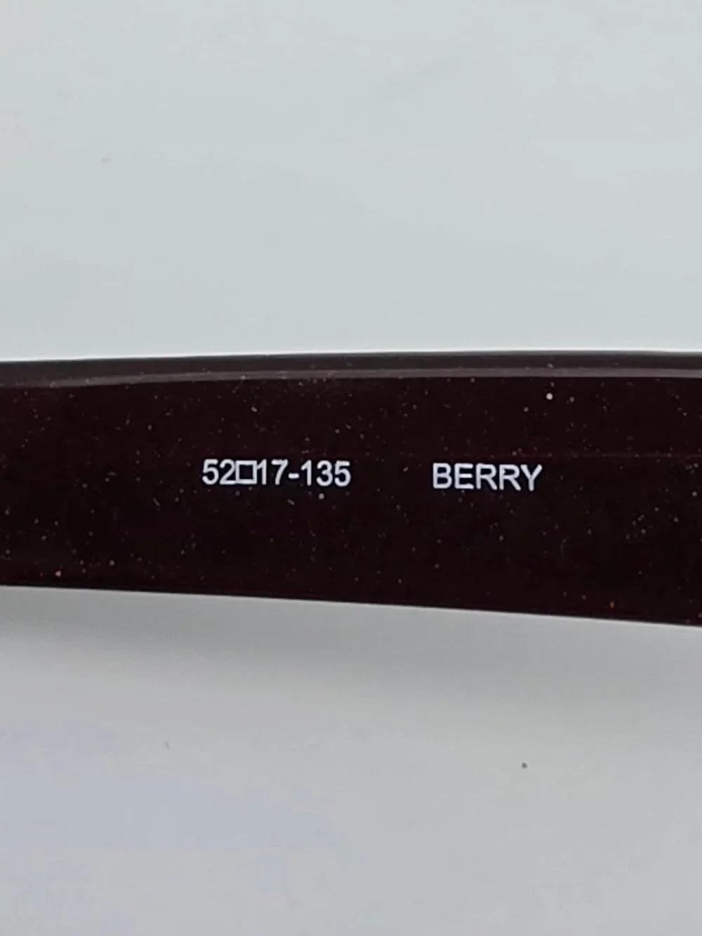 Wittnauer Swanky Berry Red Semi Rimless Cat Eye Eyeglasses Frame w/ Case 52mm
